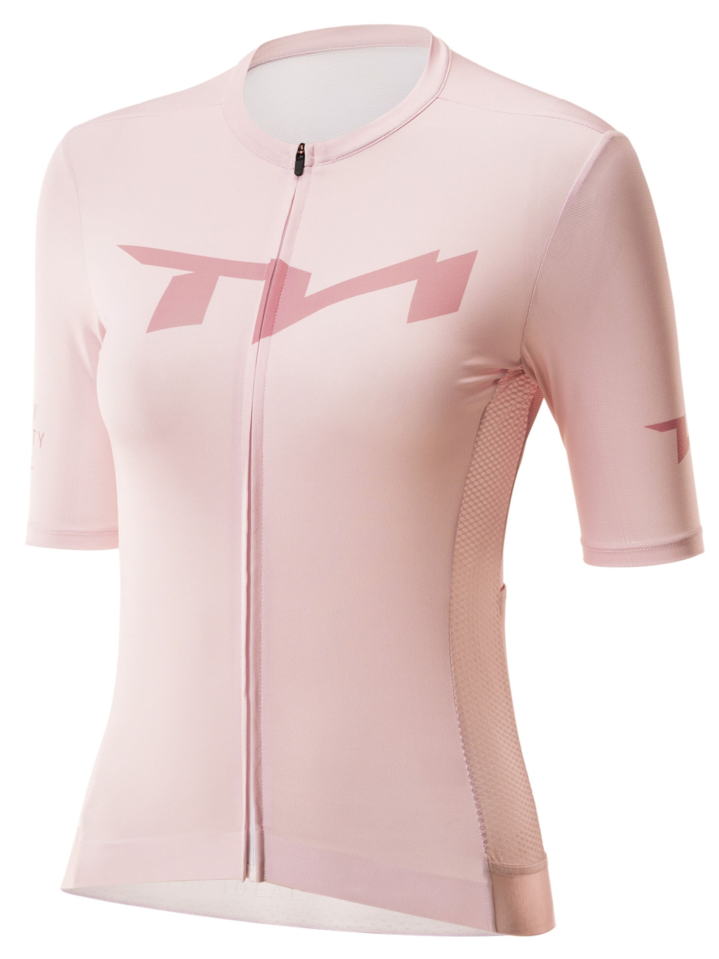 ROCKBROS Athletic Sweatshirt 'Damen kurzarm Fahrradtrikot' in Pink: front