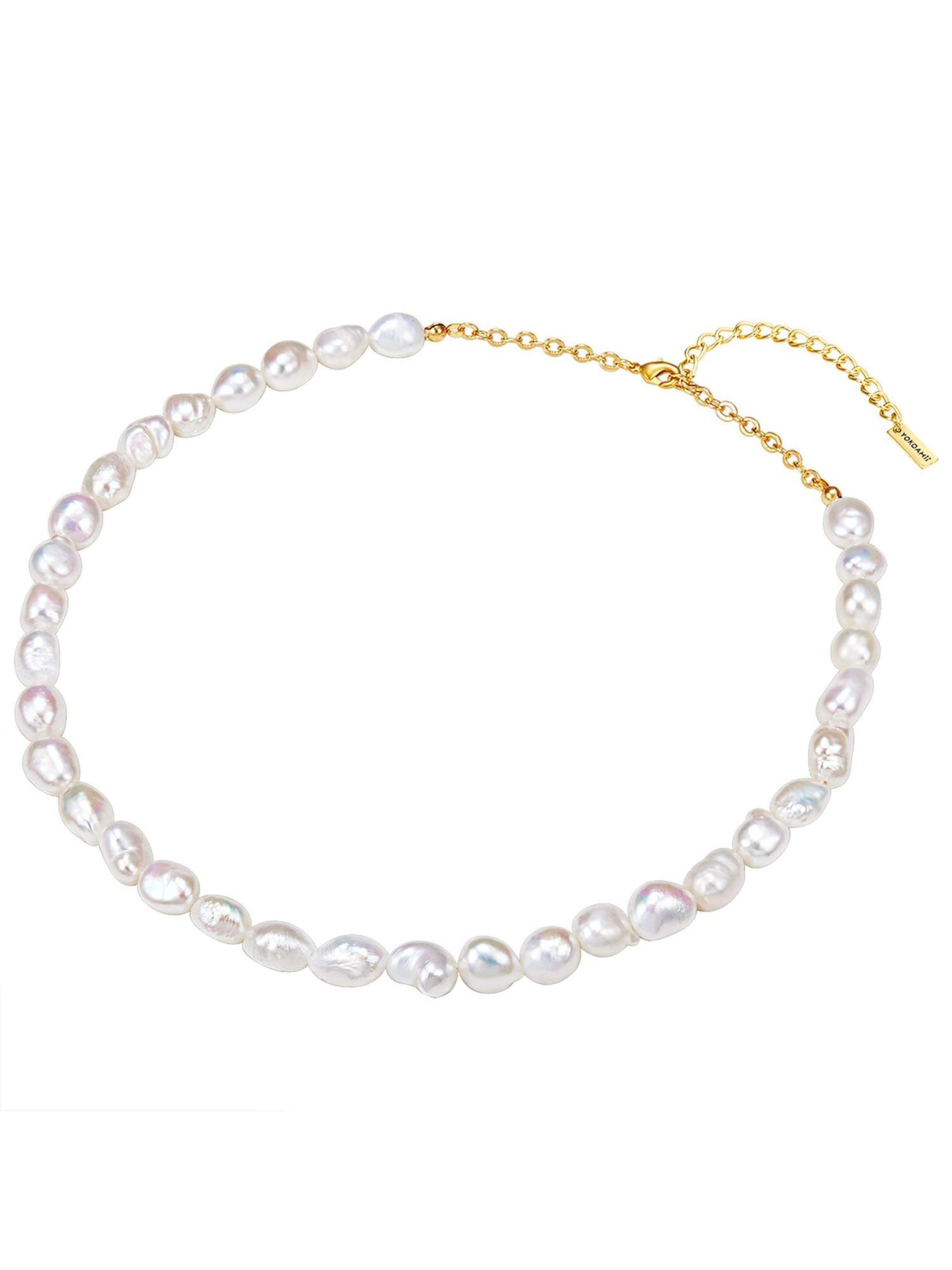 Collana di Yokoamii in oro: frontale