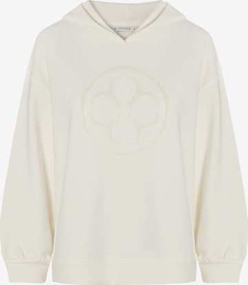 TATUUM - Sweatshirt 'PONA' em branco: frente