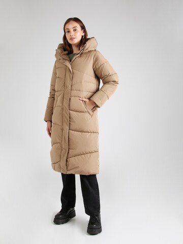 Manteau d’hiver 'Wanda' mazine en beige : devant