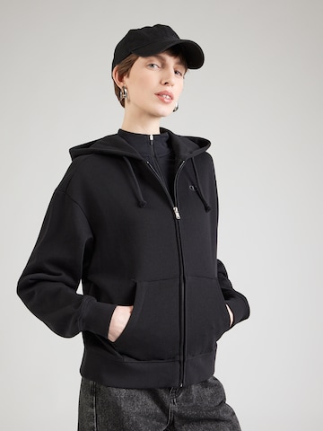 Champion Authentic Athletic Apparel Tréning dzseki - fekete: elől