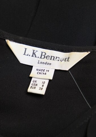 L.K.Bennett Ärmellose Bluse S in Schwarz