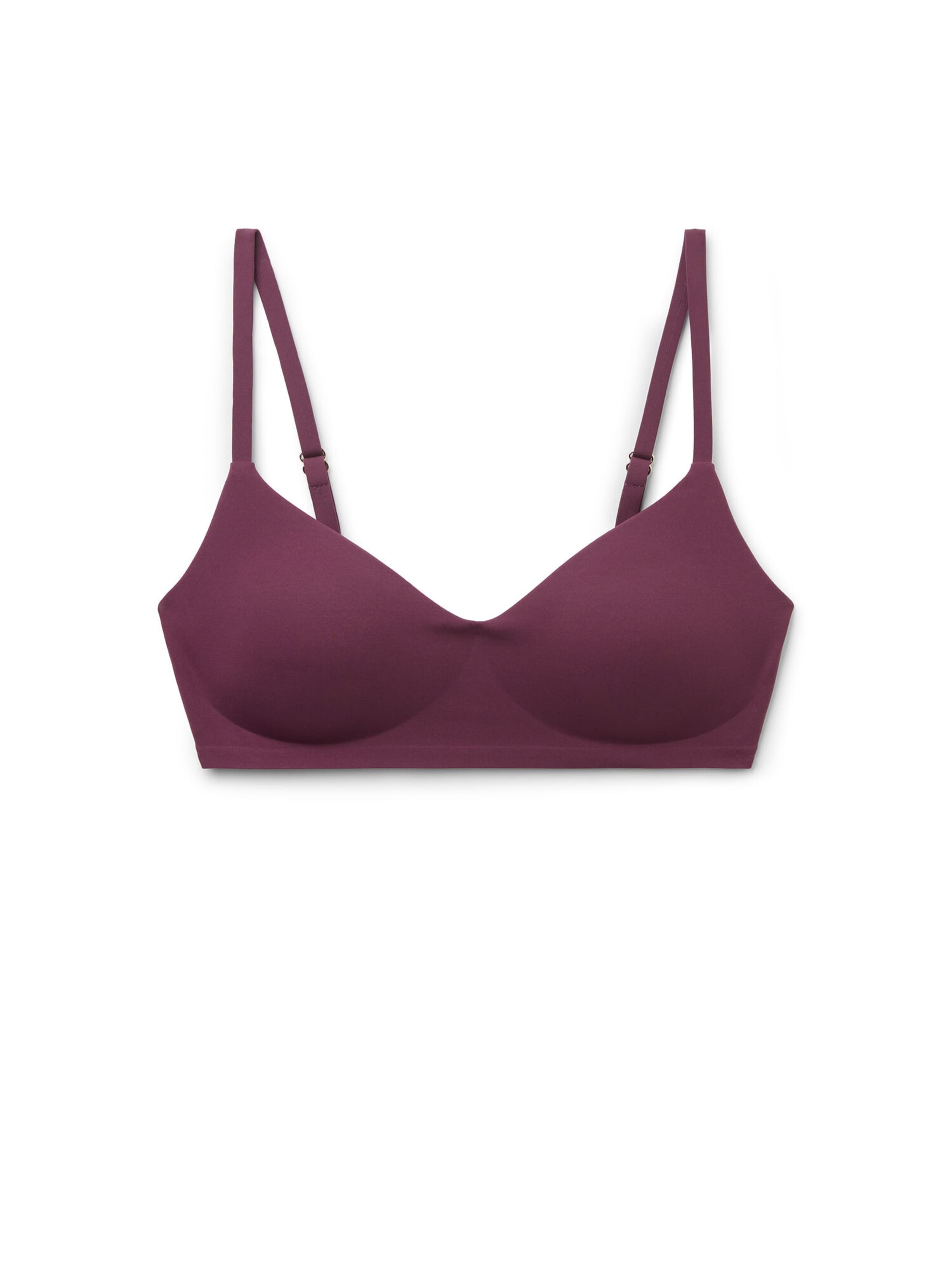 CALZEDONIA Triangel Bikinitop 'Invisible Bonding' in Rot: Vorderseite