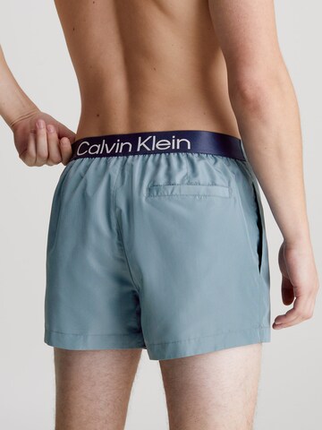 Calvin Klein Swimwear Board Shorts in Blue