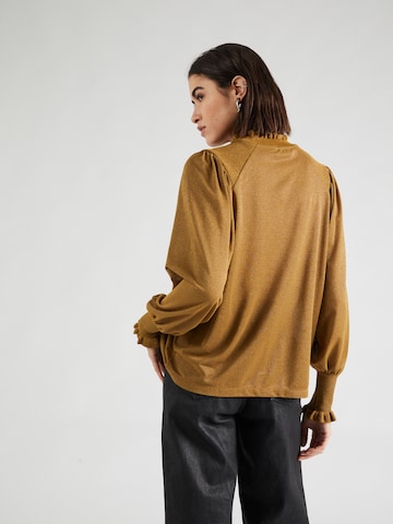MOS MOSH Bluse in Gold