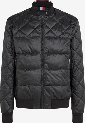 TOMMY HILFIGER Between-Season Jacket in Black: front