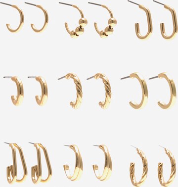 Pull&Bear Earrings in Gold: front
