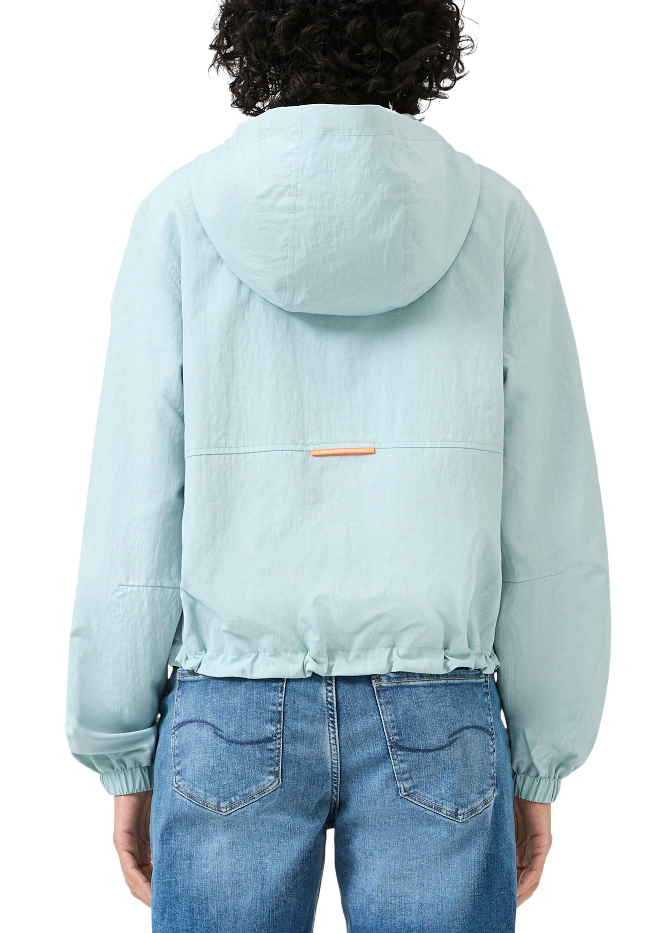 Veste mi-saison QS en bleu