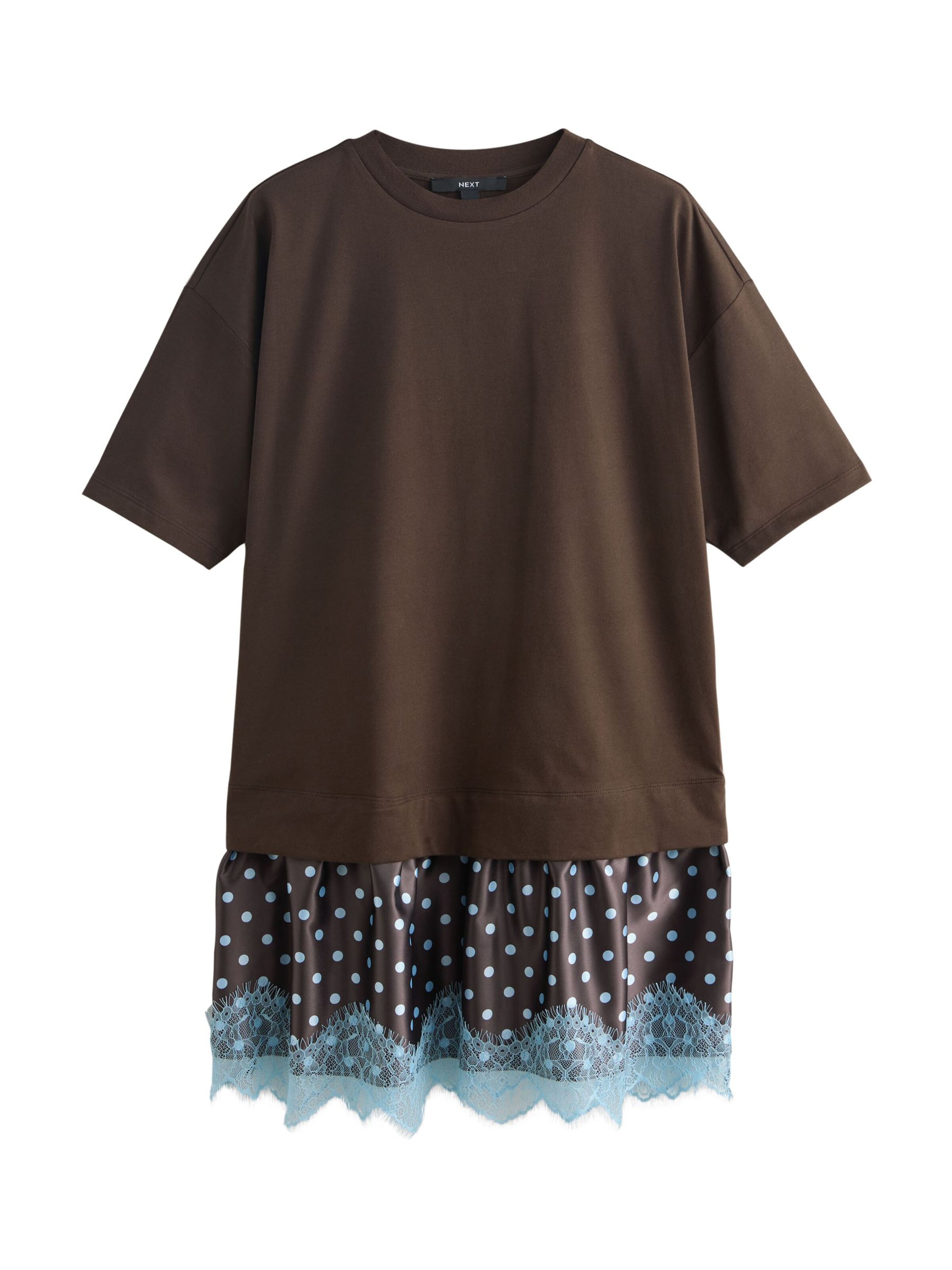 Next Dress in Light blue / Chocolate, Item view