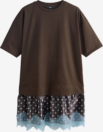 Next Mekko värissä ruskea: etupuoli