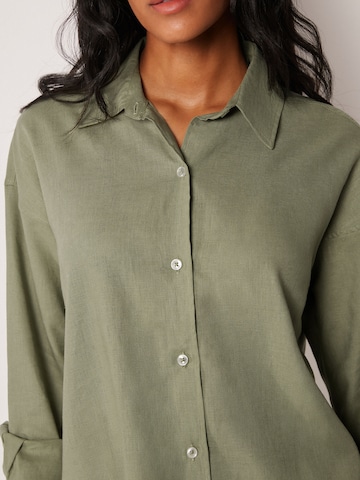 CALZEDONIA Bluse in Grün