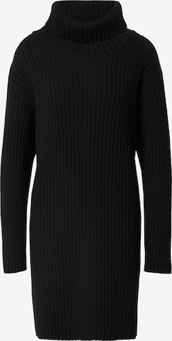 A LOT LESS Knitted dress 'Isa' in Black: front