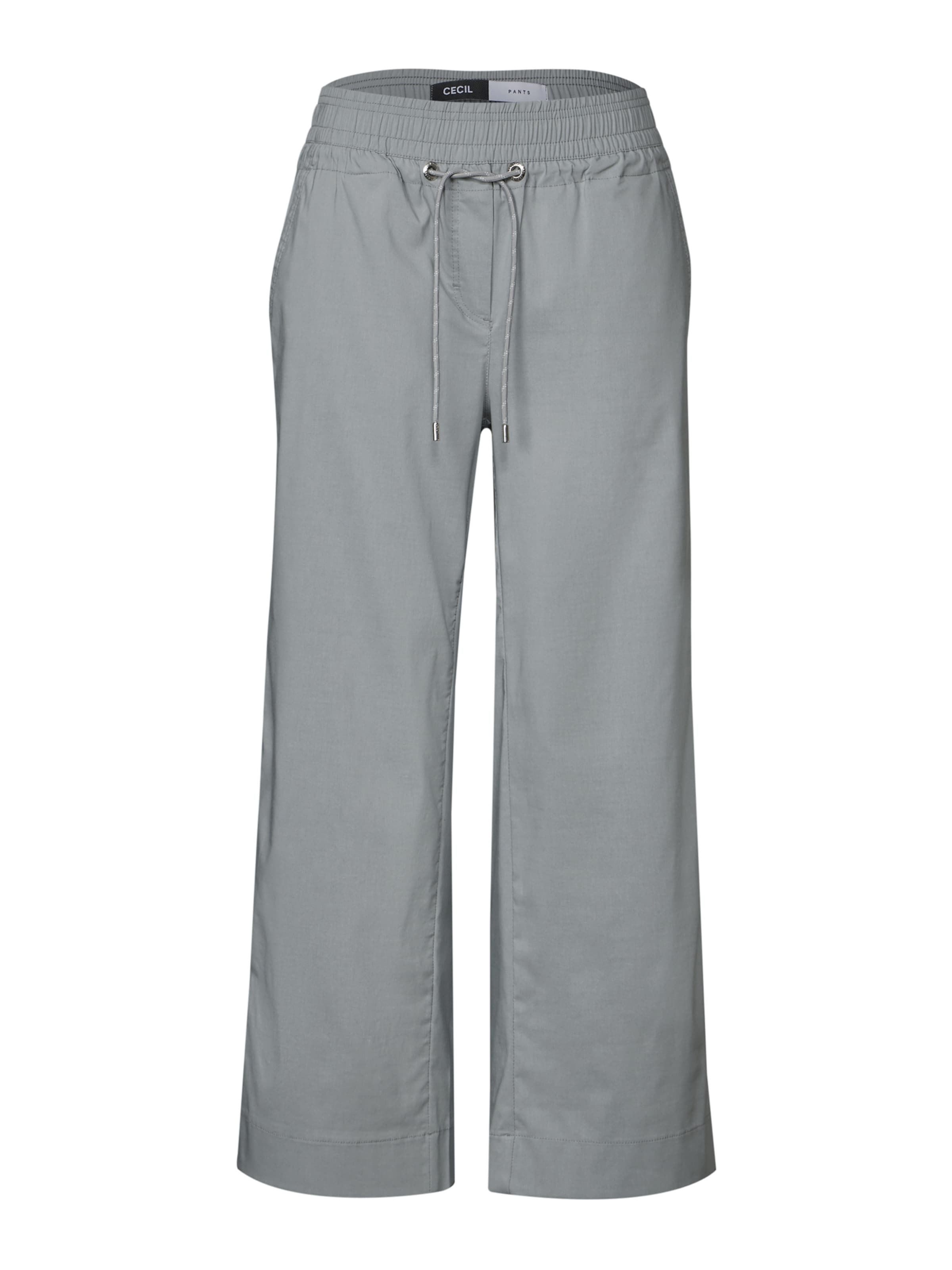 CECIL Loosefit Παντελόνι 'Neele' σε γκρι: μπροστά