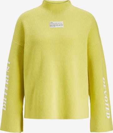 Pull-over 'Maja' JJXX en jaune : devant