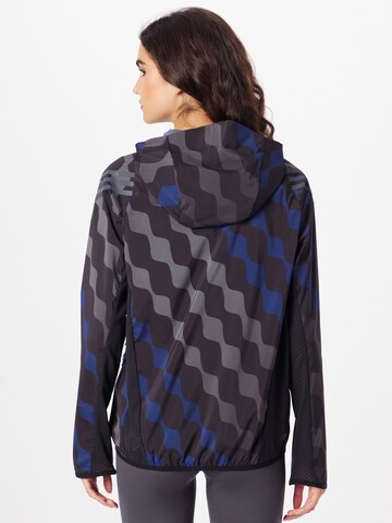 ADIDAS SPORTSWEAR Training Jacket 'Marimekko Run Icons 3-Stripes ' in Black