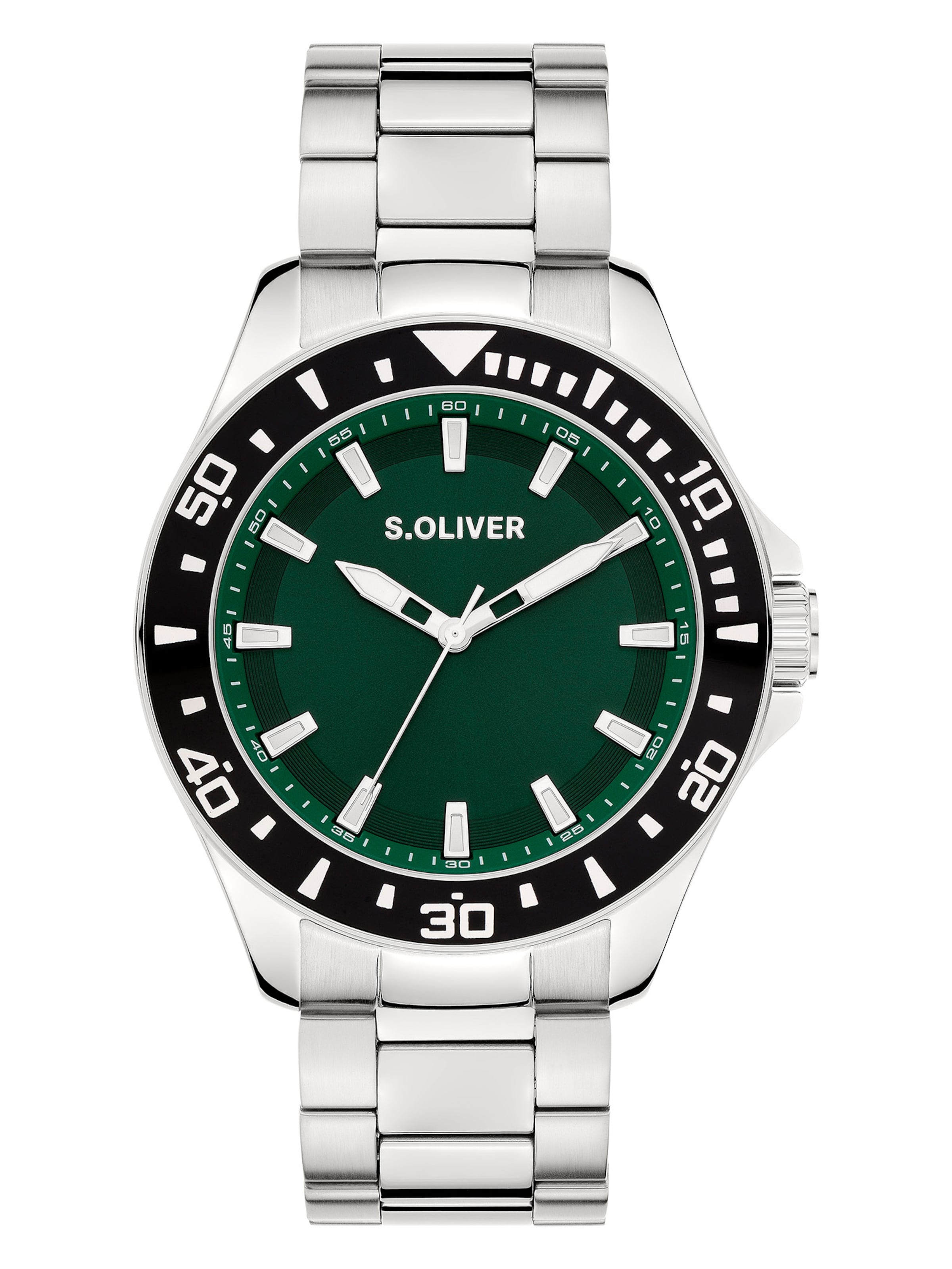 s.Oliver Analog Watch in Silver: front