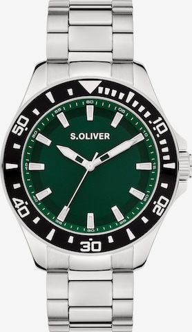 s.Oliver Analog Watch in Silver: front