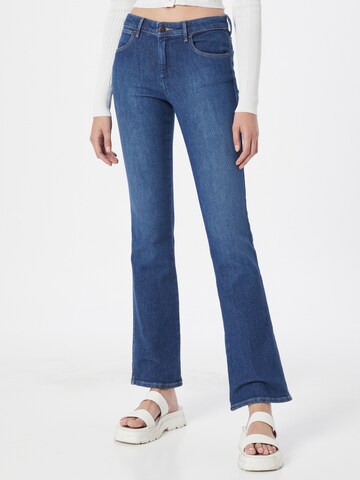 Bootcut Jeans di WRANGLER in blu: frontale