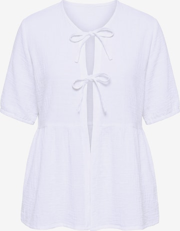 Ulla Popken Tunic in White: front