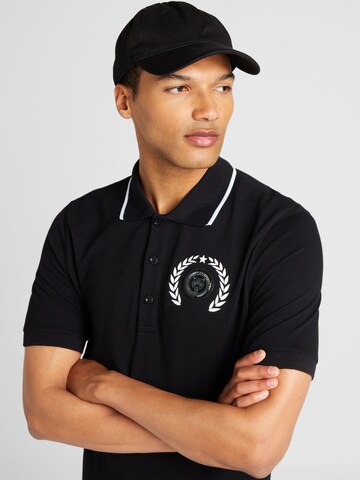 Plein Sport - Camiseta 'Carbon Tiger' en negro