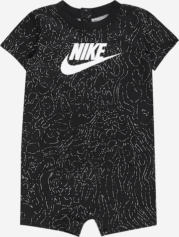 Nike Sportswear - Pijama entero/body en negro: frente