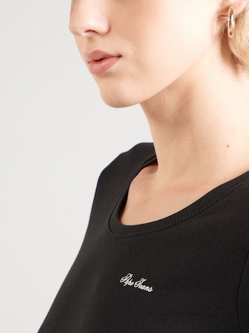 Pepe Jeans Μπλουζάκι σε μαύρο