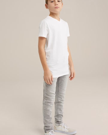 WE Fashion Majica | bela barva