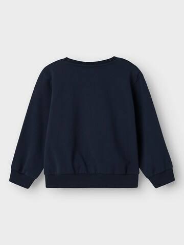 NAME IT Sweatshirt 'NMFJILL FROZEN' in Blue