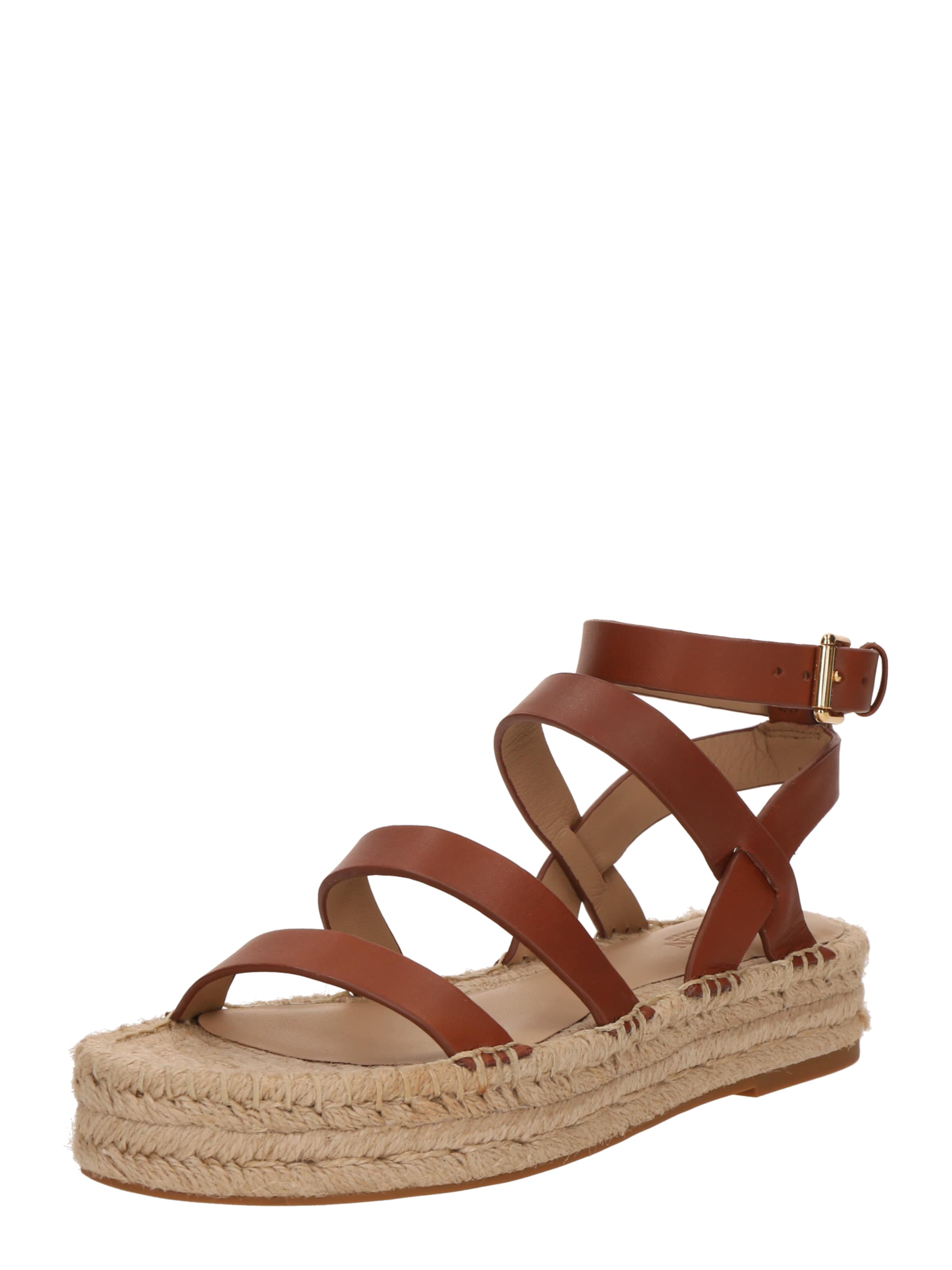 Lauren Ralph Lauren Strap sandal in Brown: front