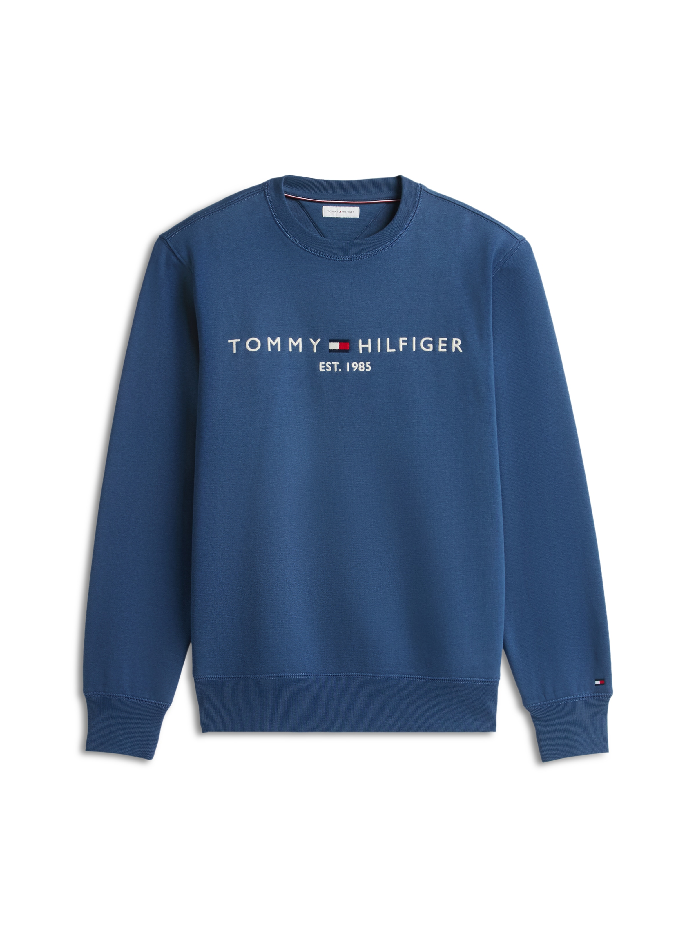 Sweat-shirt TOMMY HILFIGER en bleu : devant