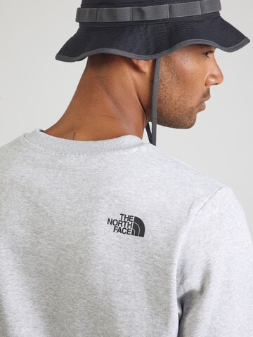 Felpa 'Simple Dome' di THE NORTH FACE in grigio