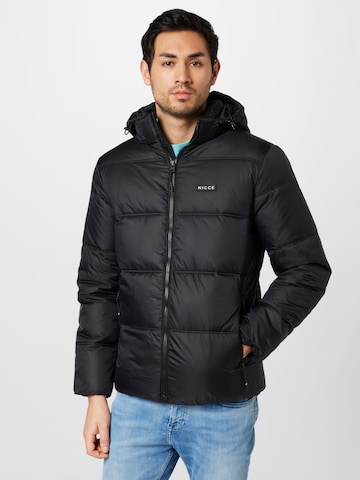 Nicce Between-Season Jacket in Black: front