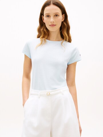 TOMMY HILFIGER T-shirt i blå: framsida