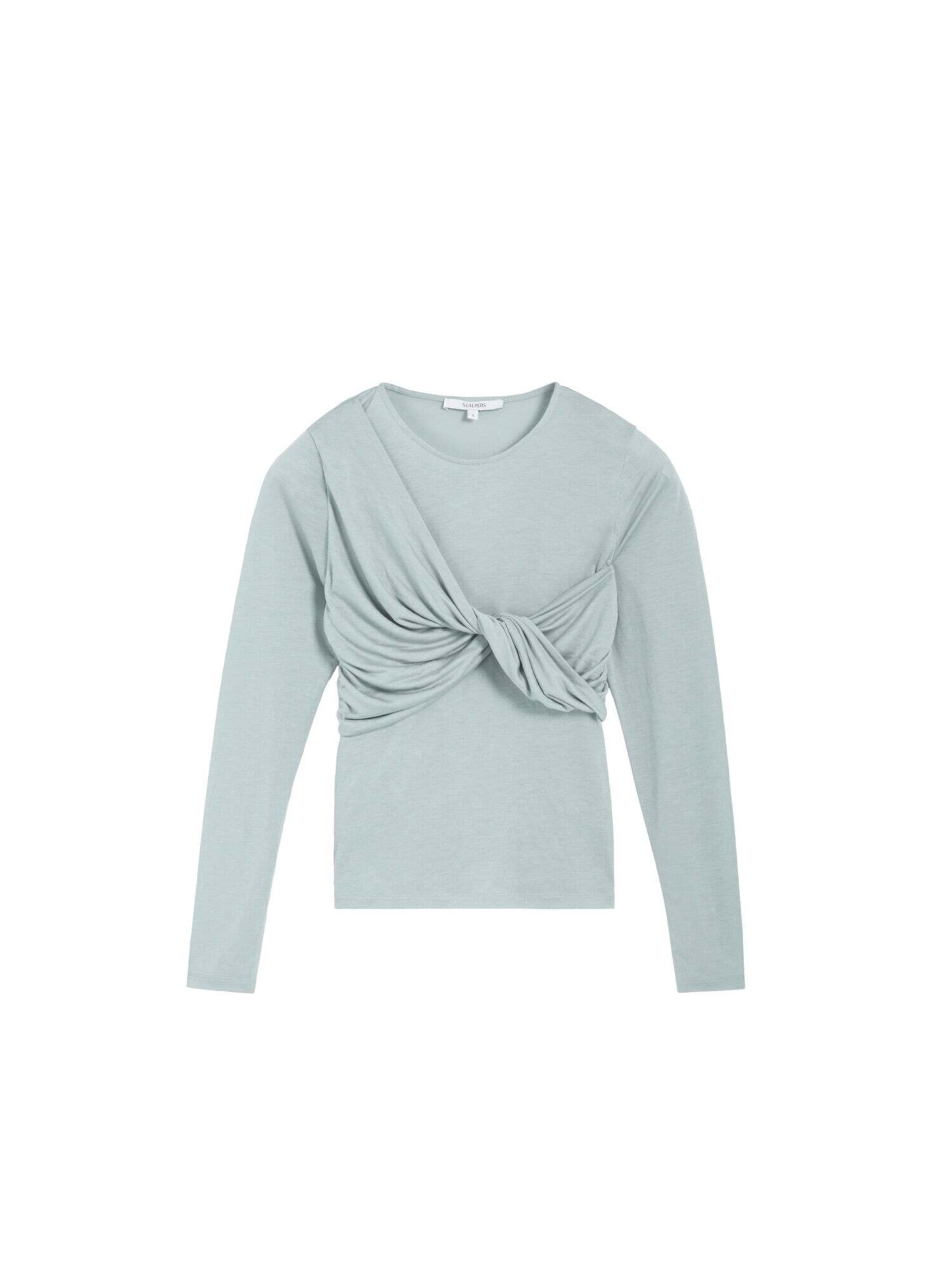 T-shirt Scalpers en bleu : devant