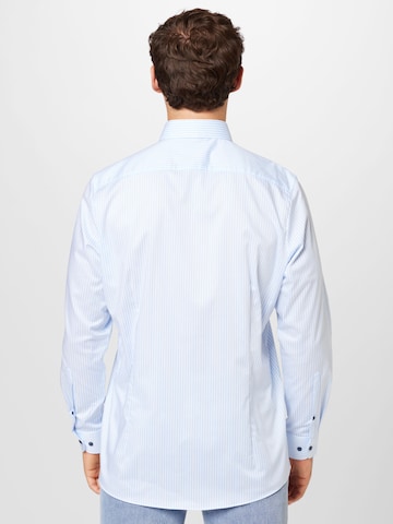 OLYMP Slim fit Koszula 'Level 5' w kolorze niebieski