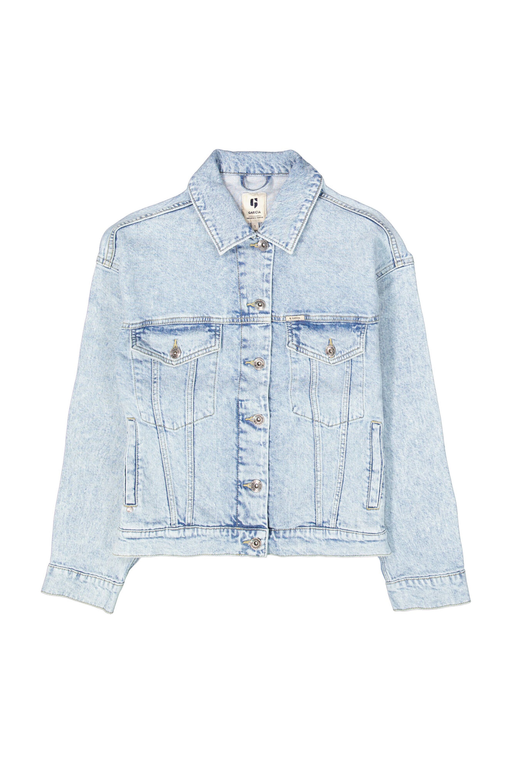 GARCIA Between-Season Jacket in Blue: front