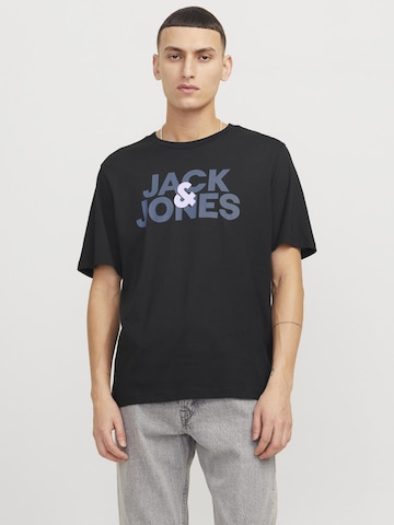 JACK & JONES Shirt in Black: front