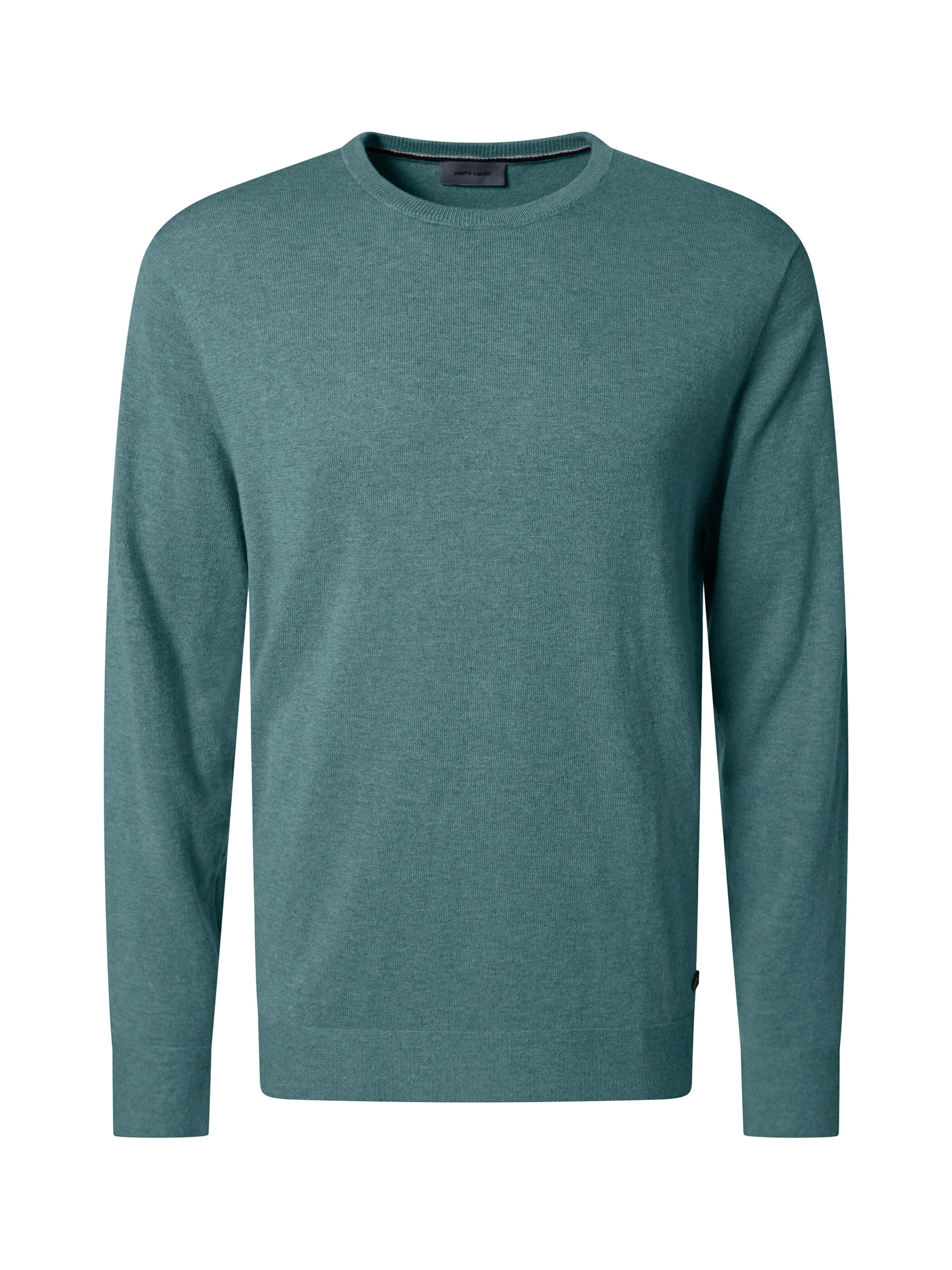 PIERRE CARDIN Trui in Groen: voorkant