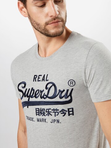 Superdry Majica | siva barva