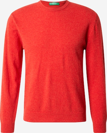 UNITED COLORS OF BENETTON Свитер 'MAGLIA' в Оранжевый: спереди