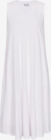 Robe Usha en blanc : devant