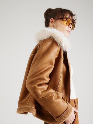 Urban Code Between-Season Jacket in Brown