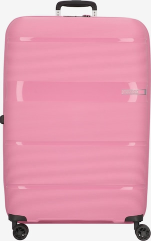 American Tourister Trolley in Roze: voorkant