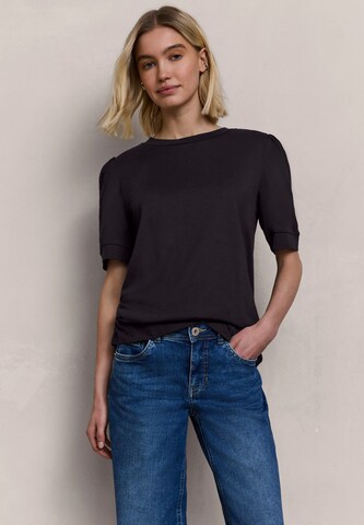 Street One Studio Shirt in Black: front