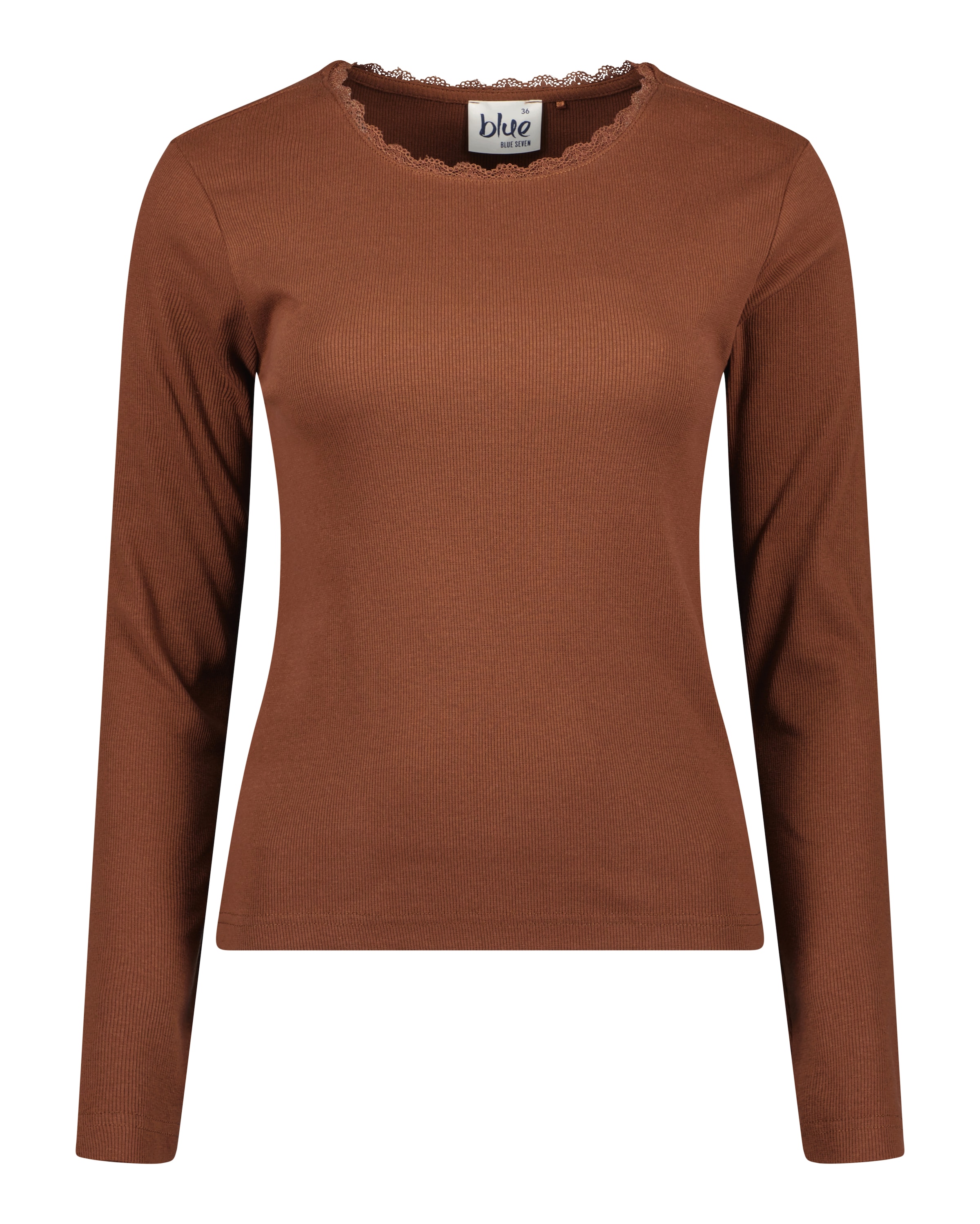 BLUE SEVEN Shirt in Brown: front