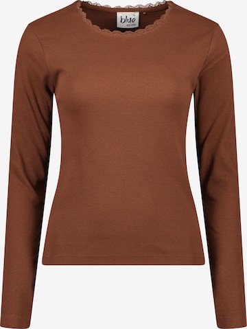 BLUE SEVEN Shirt in Bruin: voorkant