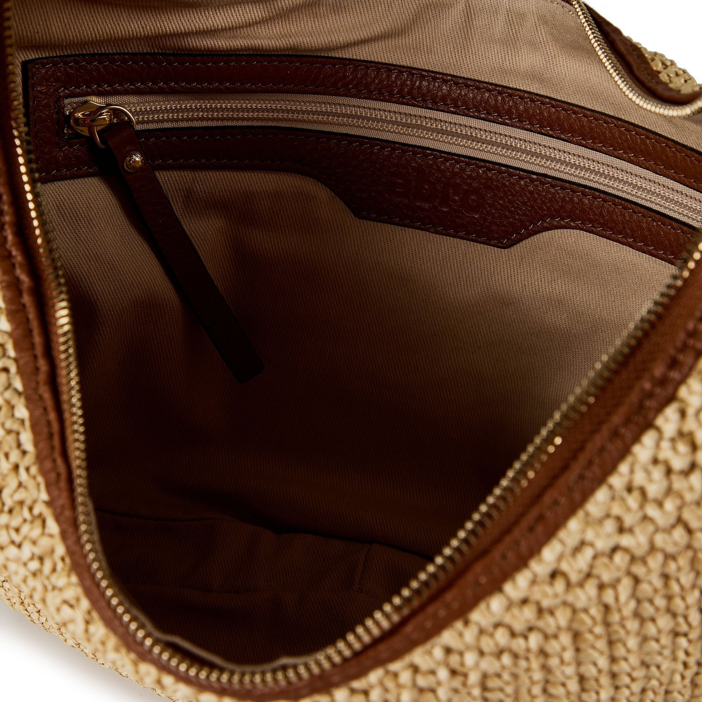 Borsa a spalla 'Nana' di ABRO in beige