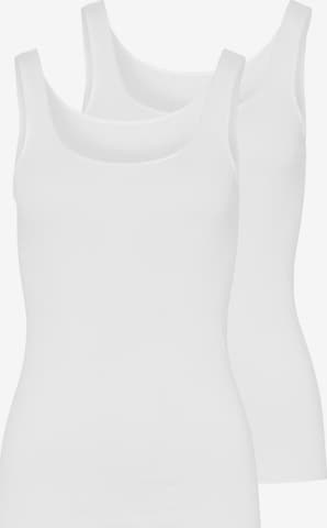 Hanro Onderhemd 'Cotton Seamless' in Wit: voorkant