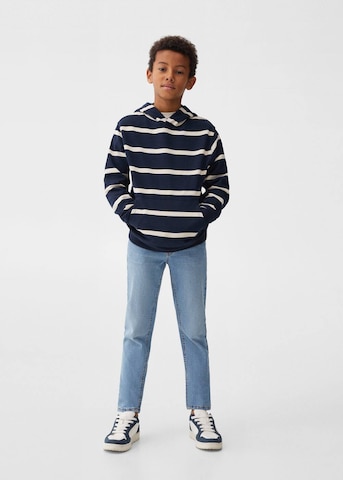 MANGO KIDS Slimfit Jeans i blå