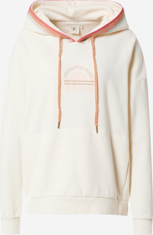 RIP CURL Sweatshirt in White: front